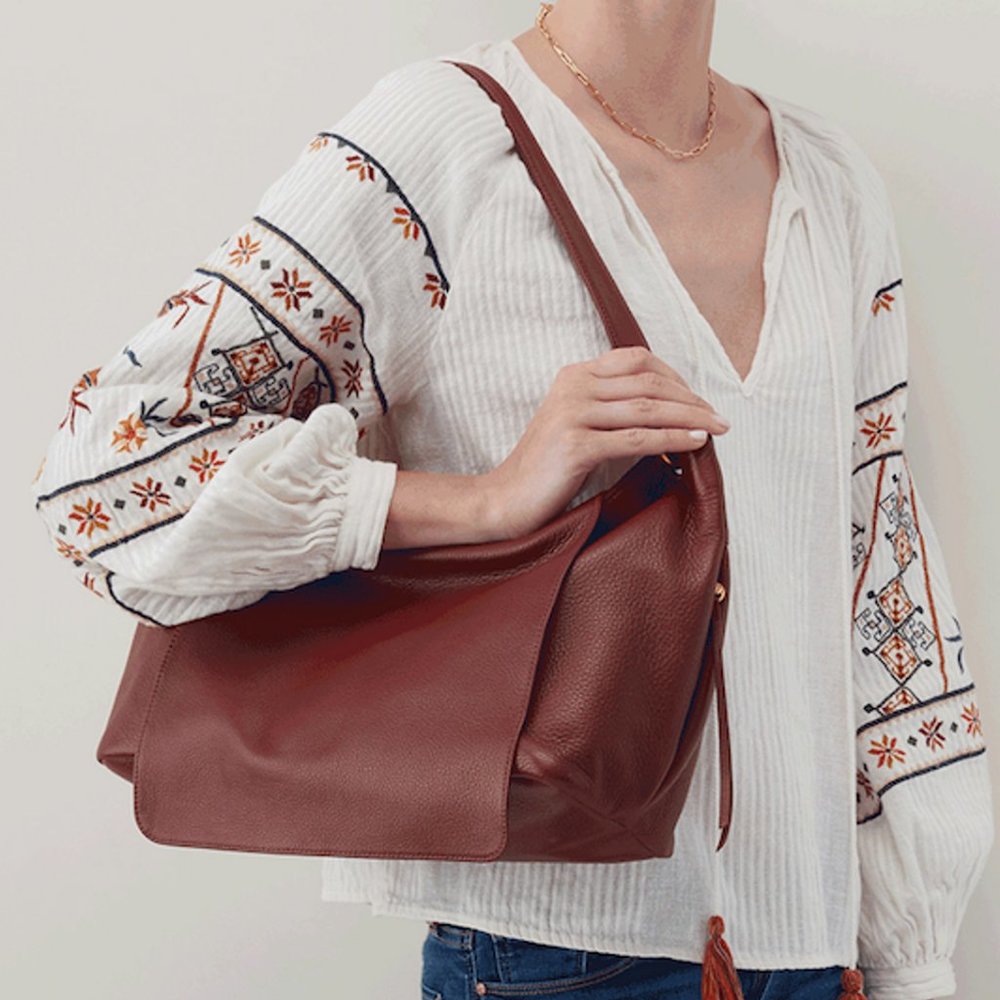 HOBO Ventura Leather Shoulder Bag